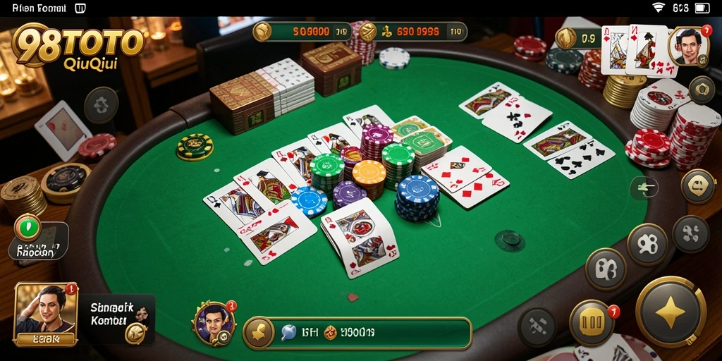 Gameplay seru QiuQiu di 98TOTO yang menantang.