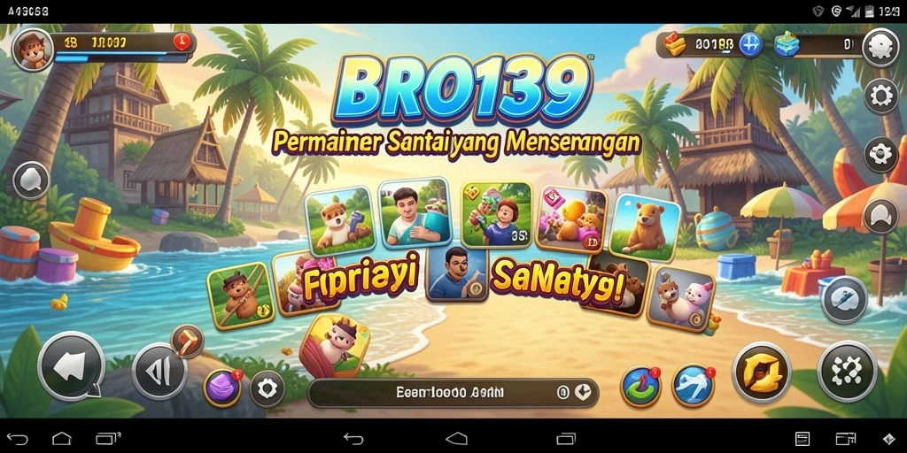Tampilan gameplay santai dan menyenangkan di BRO138.