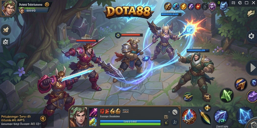 Gameplay menakjubkan di dunia fantasi DOTA88.