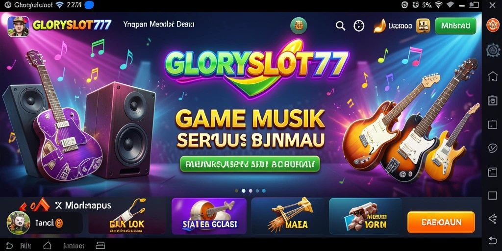 Tampilan gameplay seru dengan musik yang menggetarkan jiwa.