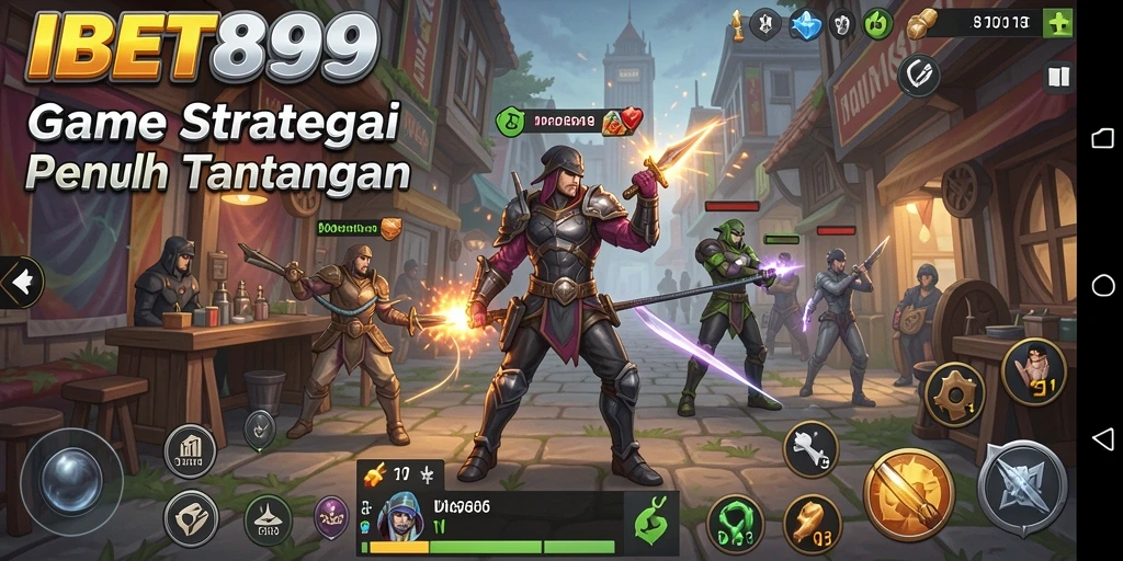 Tampilan gameplay IBET899 dengan strategi mendebarkan.