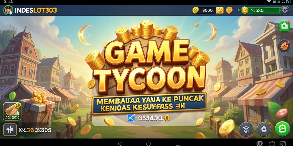 Tangkapan layar gameplay <strong>INDESLOT303</strong> menunjukkan pengalaman mengelola kasino yang mendebarkan.