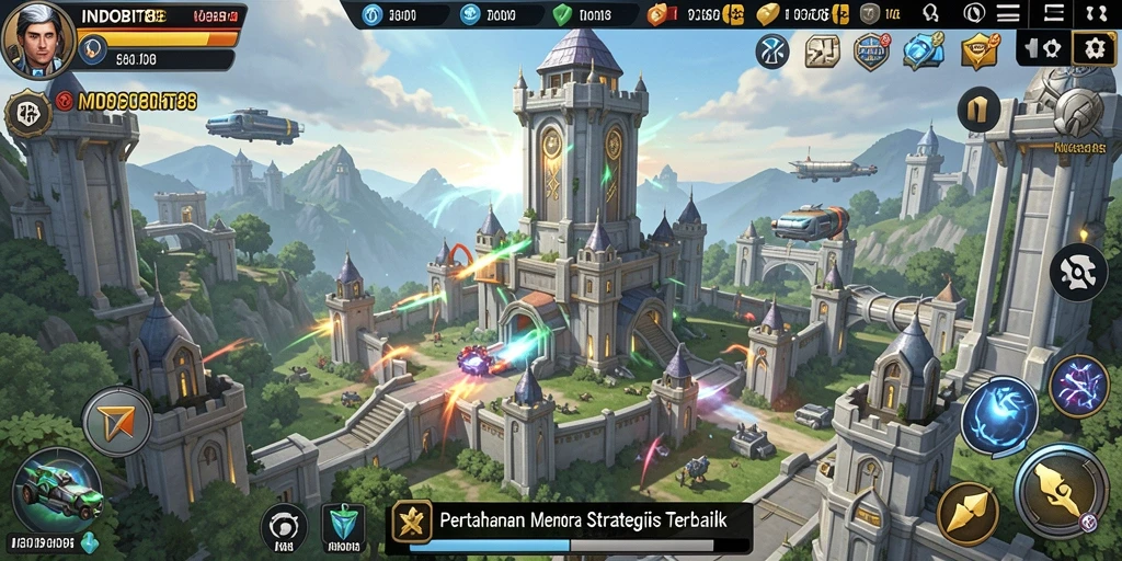 Tampilan gameplay <strong>INDOBIT88</strong> yang menegangkan dalam mengalahkan musuh.