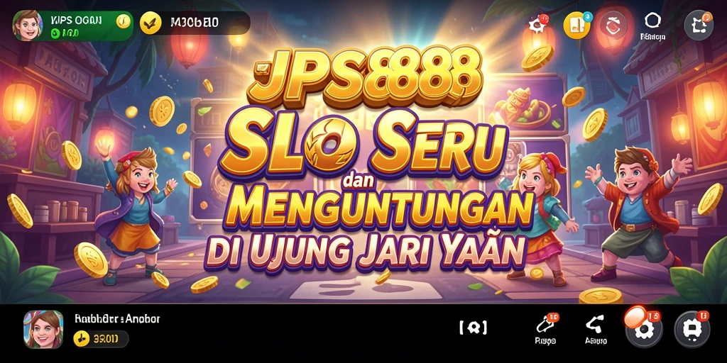 Screenshot JPS888 menampilkan gameplay seru dan grafik menawan dari game Slot.
