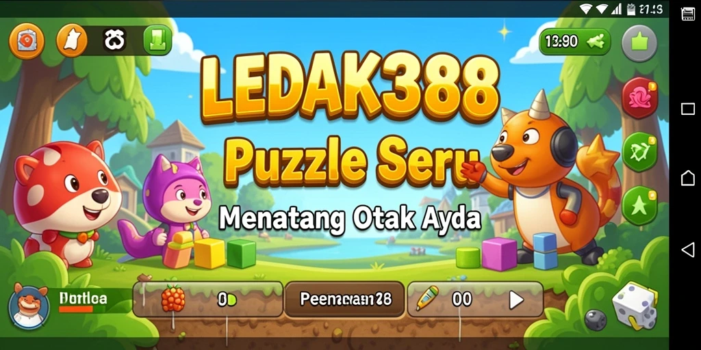 Gameplay menarik dari LEDAK388 yang menantang otak pemain.