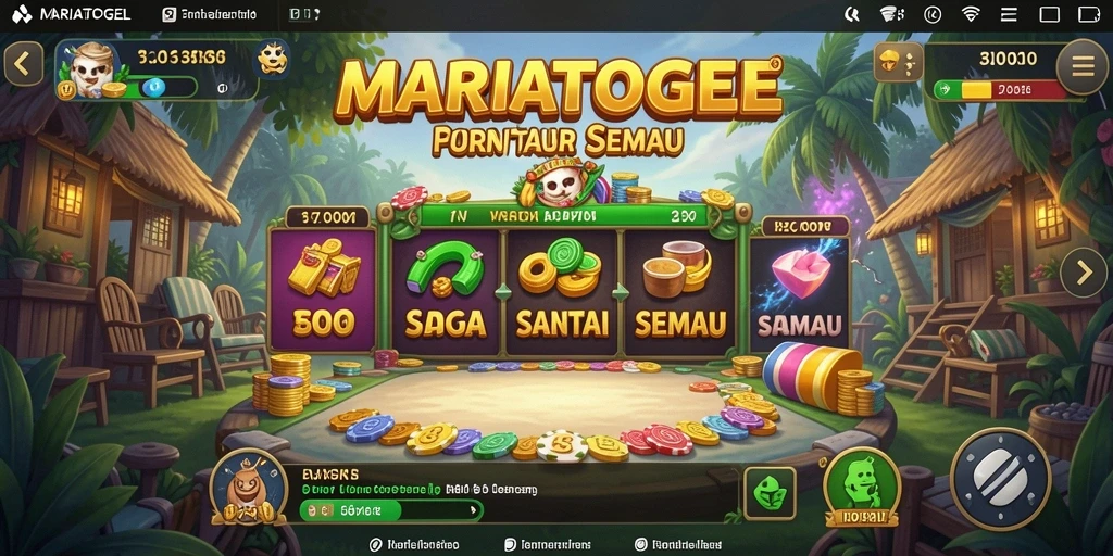 Gameplay menarik dan menyenangkan dari MARIATOGEL.