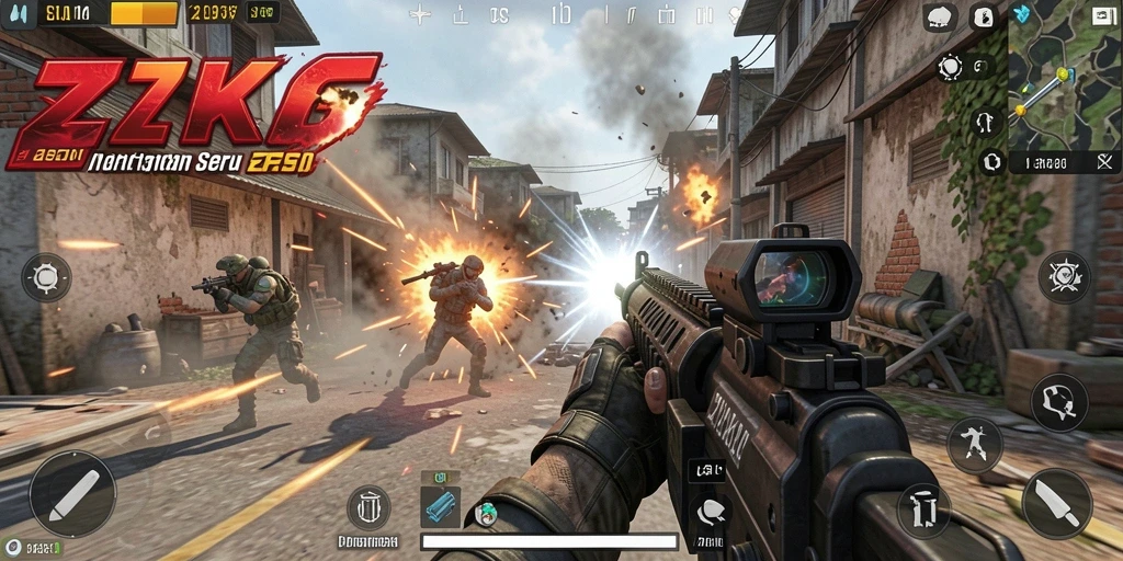 Gameplay menegangkan di <strong>ZK6</strong> dengan pertarungan seru dan aksi cepat.